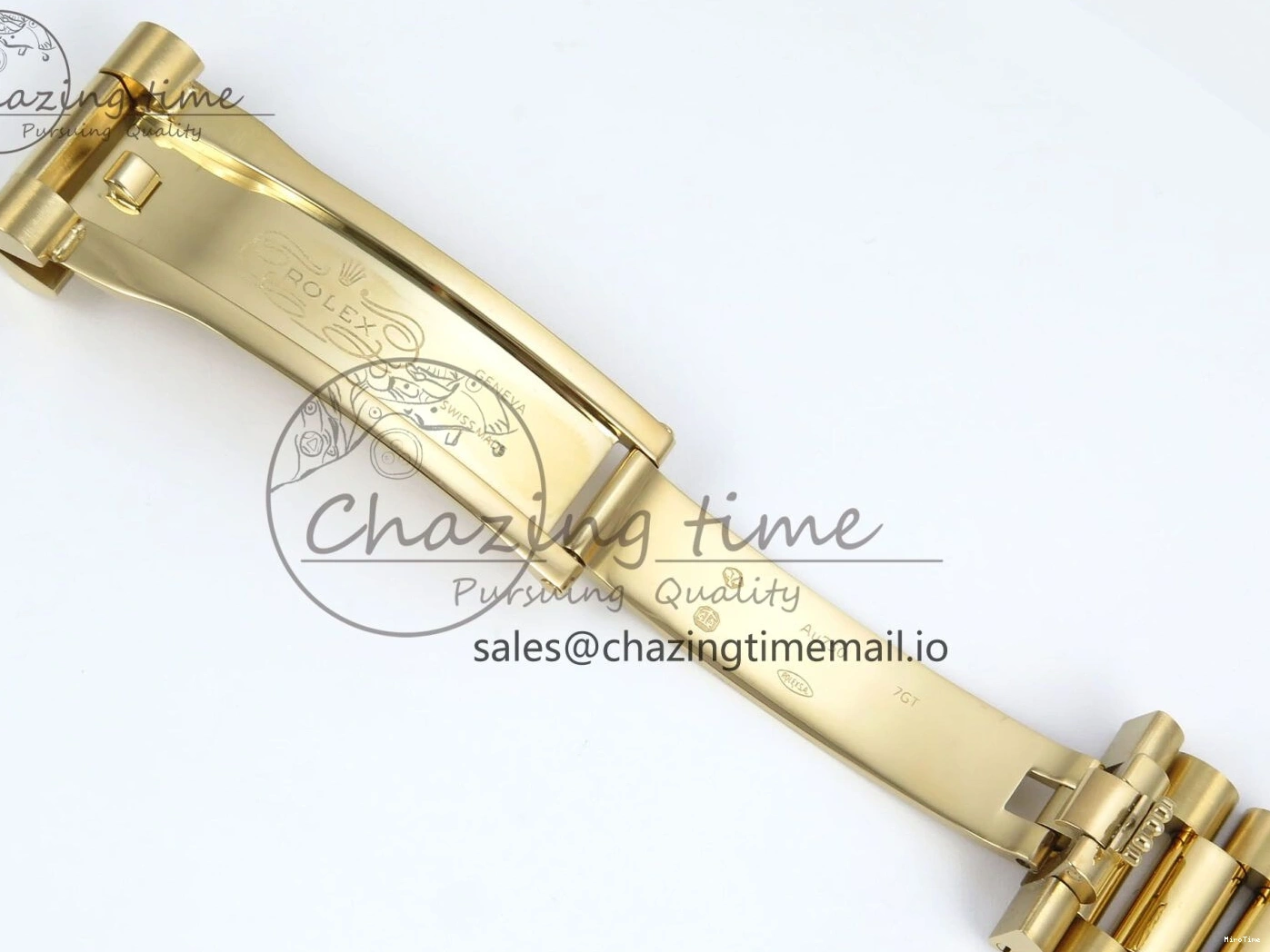 MiroTime 1224 TechFriendly DayDate 40 YG QF 1:1 Best Edition Green Black Dial Diamonds Bezel on President Bracelet A2836 V5 (Gain Weight) 490